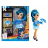 Rainbow High Pretty in Paris Muñeca de moda - Skyler, totalmente articulada, 2 conjuntos, pelo azul, a partir de 6 años