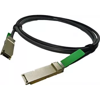Alcatel-Lucent Cable de cobre de conexión directa QSFP+ a QSFP+, 3 m, 40GbE, pasivo, Negro