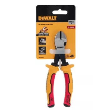 DEWALT Alicate de corte lateral VDE 160 mm alicate diagonal aislado 1000 V