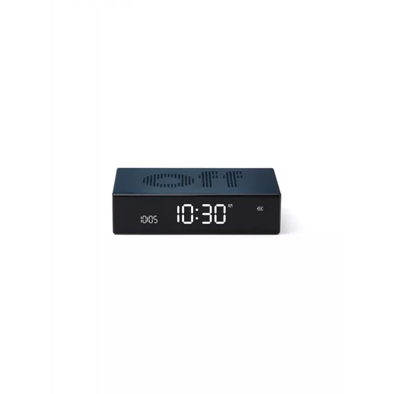Despertador reversible Lexon Flip Premium azul LR152B