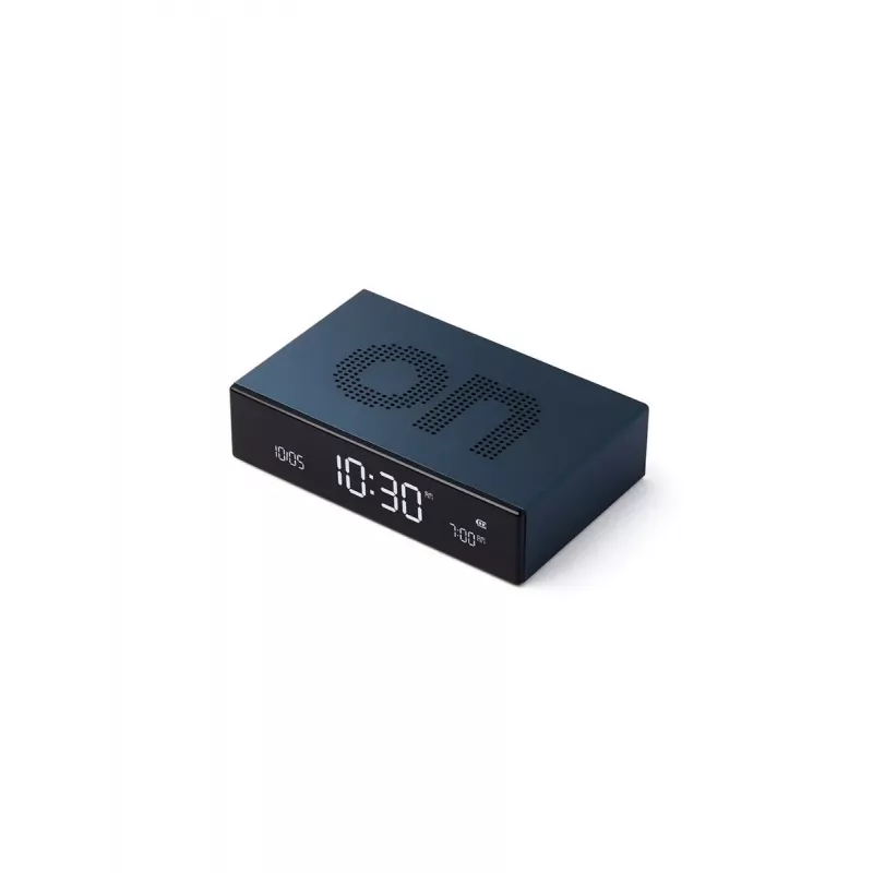 Despertador reversible Lexon Flip Premium azul LR152B