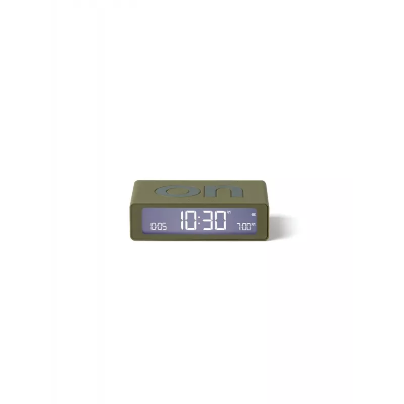 Lexon Flip Mini Despertador Reversible Khaki