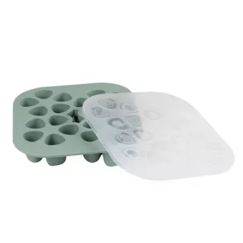 Beaba Bandeja de congelación Multiportions 20 x 35 ml Silicona Verde salvia
