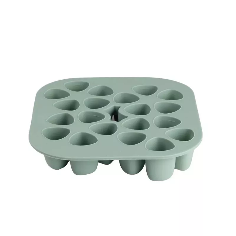 Beaba Bandeja de congelación Multiportions 20 x 35 ml Silicona Verde salvia