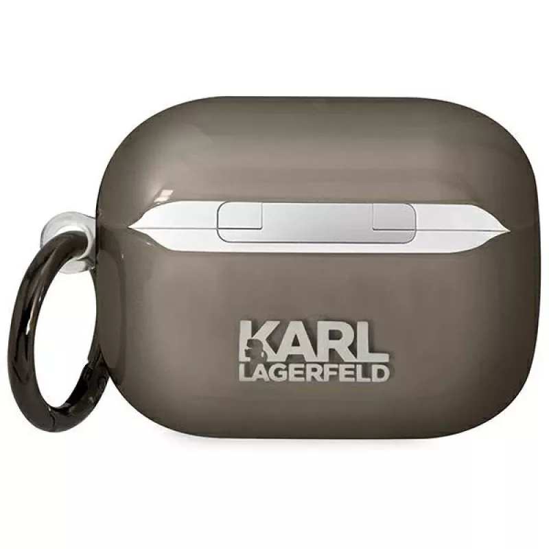 Karl Lagerfeld KLAPHNIKTCK Funda AirPods Pro Negra Karl Head