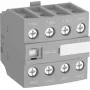 ABB CA4-13M bloque auxiliar de contactos 1NO+3NC montaje frontal bornes de tornillo 690V