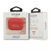 Funda GUESS para AirPods Pro Rojo Silicona Charm Heart Collection