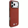 Funda MagSafe BMW M FW Metal Logo para iPhone 17 Pro Max, Rojo