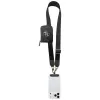 Correa universal cruzada para móvil con bolsito GUESS 4G Metal Logo Negro