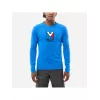 Camiseta técnica de primera capa Millet Trilogy Wool TS LS - Icon Blue, Hombre M