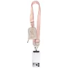 Correa universal cruzada para móvil con bolsito GUESS 4G Metal Logo - Rosa