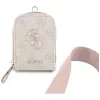 Correa universal cruzada para móvil con bolsito GUESS 4G Metal Logo - Rosa