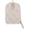 Correa universal cruzada para móvil con bolsito GUESS 4G Metal Logo - Rosa
