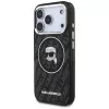 Funda MagSafe Karl Lagerfeld IML Karl Head Logo para iPhone 17 Pro Max Negra