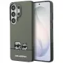 Funda MagSafe Karl Lagerfeld IML Peekaboo Karl&Choupette para Samsung Galaxy S26 Ultra Verde