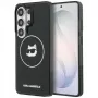 Funda MagSafe Karl Lagerfeld IML Repeated Choupette para Samsung Galaxy S26 Ultra, Negra