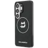 Funda MagSafe Karl Lagerfeld IML Repeated Choupette para Samsung Galaxy S26 Ultra, Negra