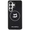 Funda MagSafe Karl Lagerfeld IML Repeated Choupette para Samsung Galaxy S26 Ultra, Negra