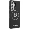 Funda MagSafe Karl Lagerfeld IML Repeated Choupette para Samsung Galaxy S26 Ultra, Negra