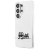 Funda MagSafe Karl Lagerfeld IML Peekaboo Karl & Choupette para Samsung Galaxy S26 Ultra - Transparente