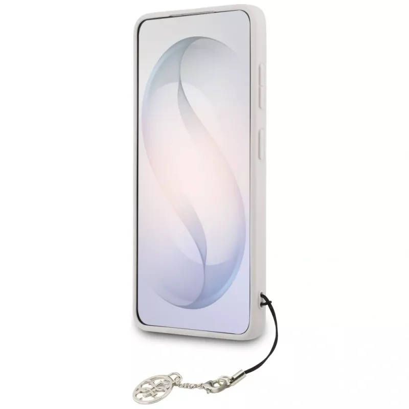 Funda MagSafe GUESS 4G Classic Logo Charm para Samsung Galaxy S26 - Rosa