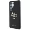 Funda GUESS Grained Big 4G Logo Small Classic Logo para Samsung Galaxy S25 Ultra - negra