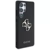 Funda GUESS Grained Big 4G Logo Small Classic Logo para Samsung Galaxy S25 Ultra - negra