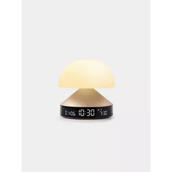 Despertador Lexon Mina Sunrise con luz de amanecer, dorado