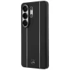 Funda MagSafe Mercedes-Benz Lorbeerblätter rayas verticales para Samsung Galaxy S26 Ultra - negra y blanca