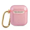 Funda protectora GUESS Glitter Collection para Apple AirPods 1/2 - rosa