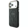 Funda MagSafe GUESS Embossed 4G Classic para iPhone 17 Pro Max / 18 Pro Max - negra
