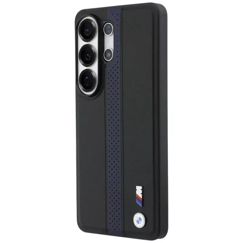 Funda MagSafe BMW Perforated Stripe Logo para Samsung Galaxy S26 Ultra - azul
