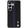 Funda MagSafe BMW Perforated Stripe Logo para Samsung Galaxy S26 Ultra - azul