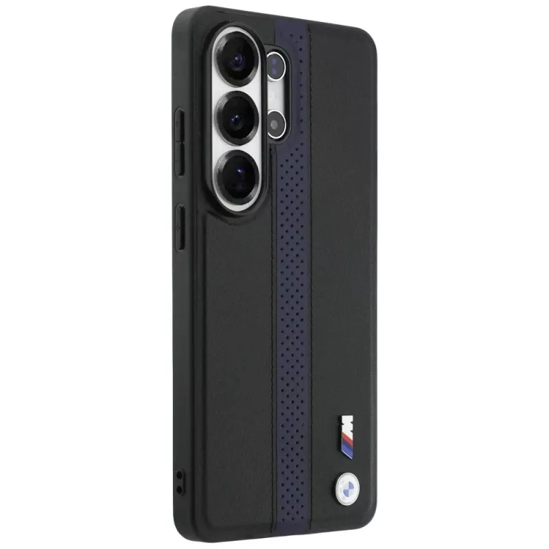 Funda MagSafe BMW Perforated Stripe Logo para Samsung Galaxy S26 Ultra - azul