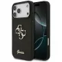 Funda GUESS Fixed Glitter Big 4G para iPhone 18 Pro Max / 17 Pro Max - negra