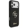 Funda GUESS Fixed Glitter Big 4G para iPhone 18 Pro Max / 17 Pro Max - negra