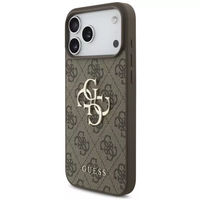 Funda GUESS 4G Big Logo para iPhone 17 Pro Max / 18 Pro Max - marrón