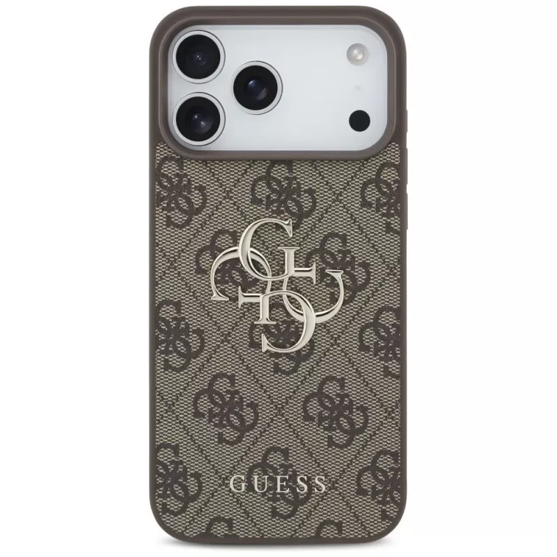 Funda GUESS 4G Big Logo para iPhone 17 Pro Max / 18 Pro Max - marrón