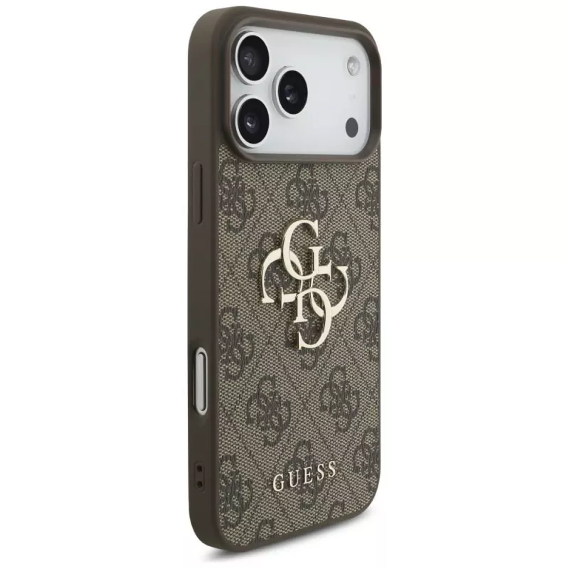 Funda GUESS 4G Big Logo para iPhone 17 Pro Max / 18 Pro Max - marrón