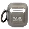 Funda Karl Lagerfeld KLA2HNKCTGK para AirPods 1/2 negra brillante Karl & Choupette