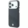 Funda MagSafe BMW Sign Inclined Deboss Letters para iPhone 18 Pro / 17 Pro - gris