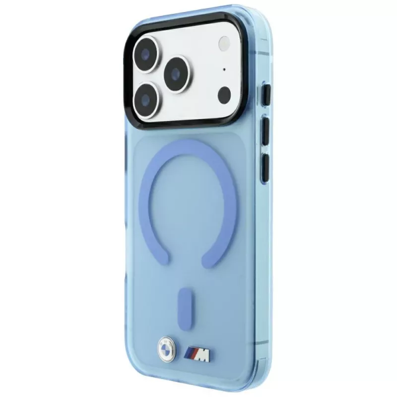 Funda MagSafe BMW M IML Frosted para iPhone 18 Pro / 17 Pro - Azul