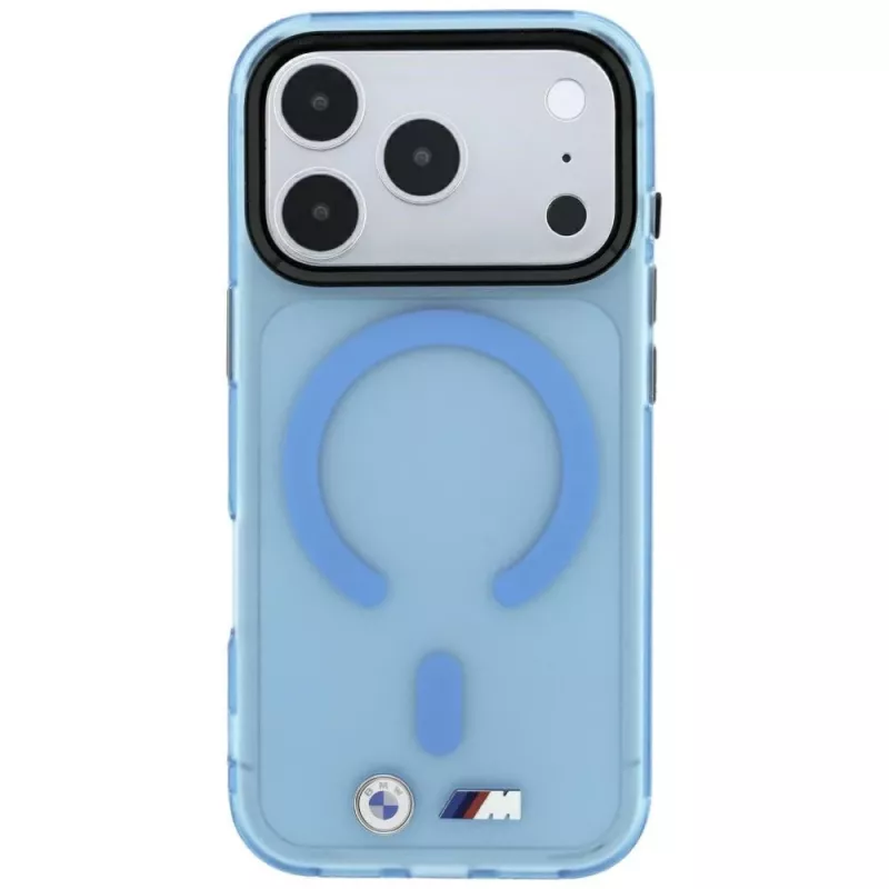 Funda MagSafe BMW M IML Frosted para iPhone 18 Pro / 17 Pro - Azul