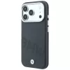 Funda MagSafe BMW Sign Inclined Deboss Letters para iPhone 18 Pro Max / 17 Pro Max - Gris