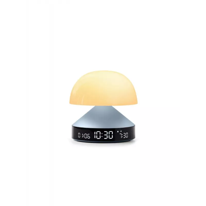 Despertador con luz de amanecer Lexon Mina Sunrise, Azul claro