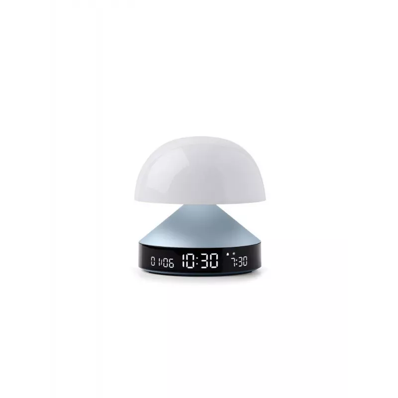 Despertador con luz de amanecer Lexon Mina Sunrise, Azul claro