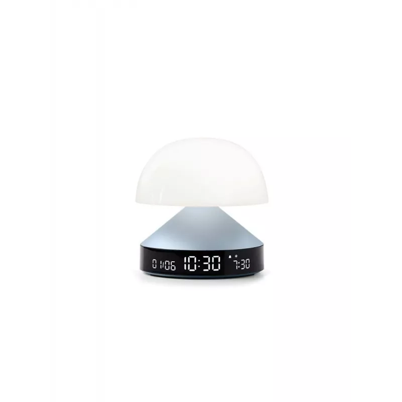 Despertador con luz de amanecer Lexon Mina Sunrise, Azul claro