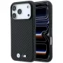 Funda MagSafe BMW M Carbon Metal Logo para iPhone 18 Pro Max / 17 Pro Max - Negro