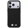 Funda MagSafe BMW M Carbon Metal Logo para iPhone 18 Pro Max / 17 Pro Max - Negro