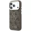 Funda GUESS 4G & Big Resin Logo para iPhone 17 Pro / 18 Pro - Marrón